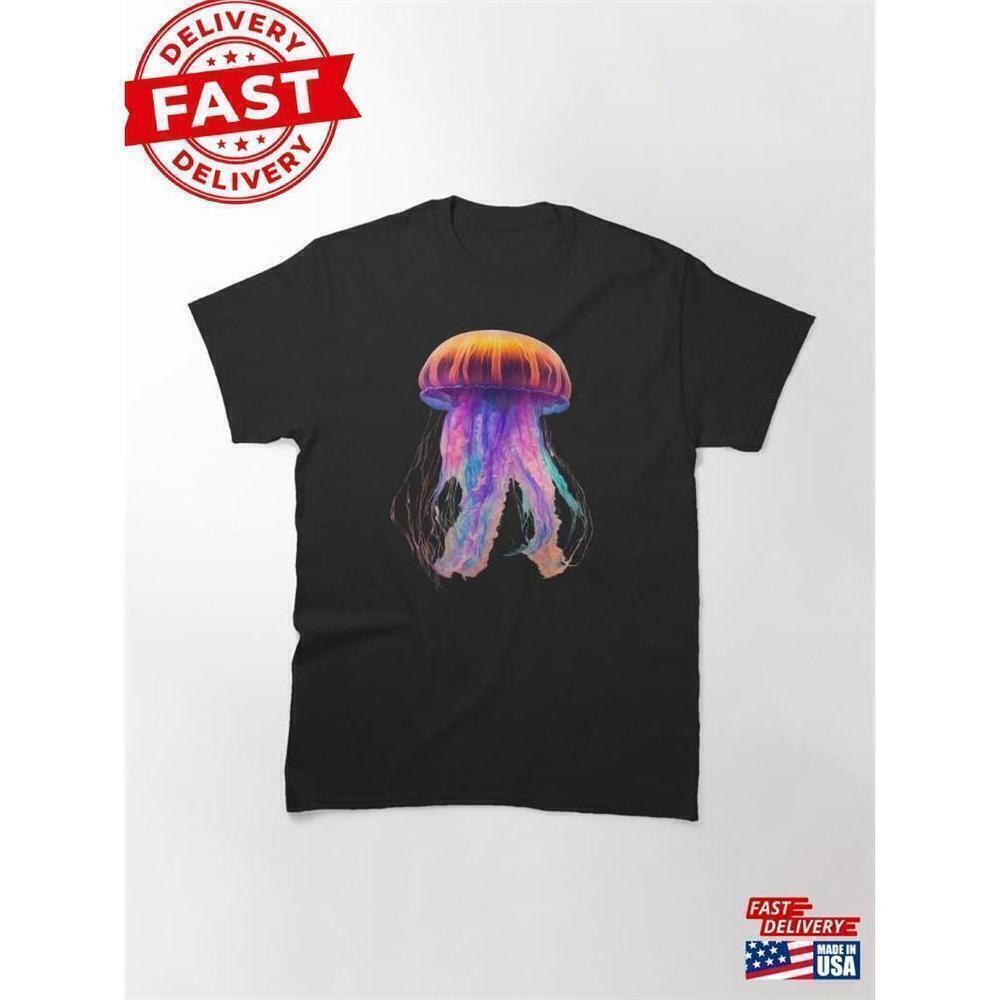 Jellyfish Ocean Creature Soft Aesthetic Nature T-Shirt